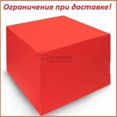 Упаковка для торта 5 кг. 40х40х30 см. Красная