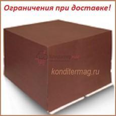 Упаковка для торта 5 кг. 40х40х30 см. Шоколадная