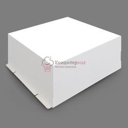Упаковка для торта 12 кг. 60х60х35 см. Белая 1