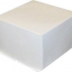 Коробка для торта х/э 21х21х10 см. Белая 1