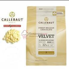 Шоколад Белый 32% 500 г. 3 капли Вельвет Velvet Callebaut W3-RT