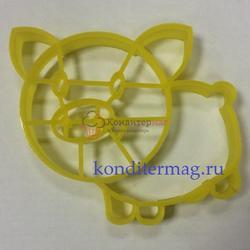 Формочка для печенья Свинка-11 10,5х9,5 см. 1
